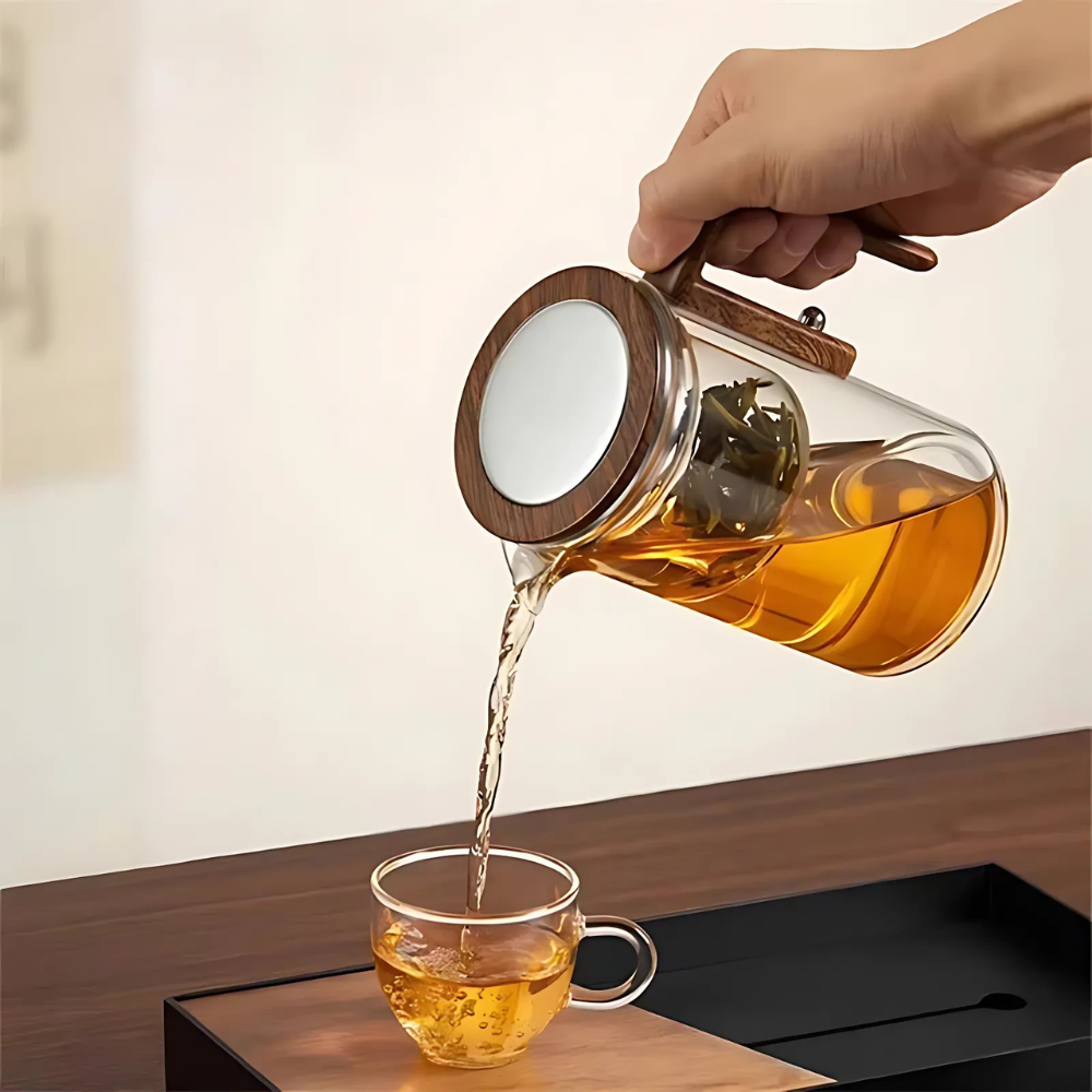 Harmony Glass Tea Pot